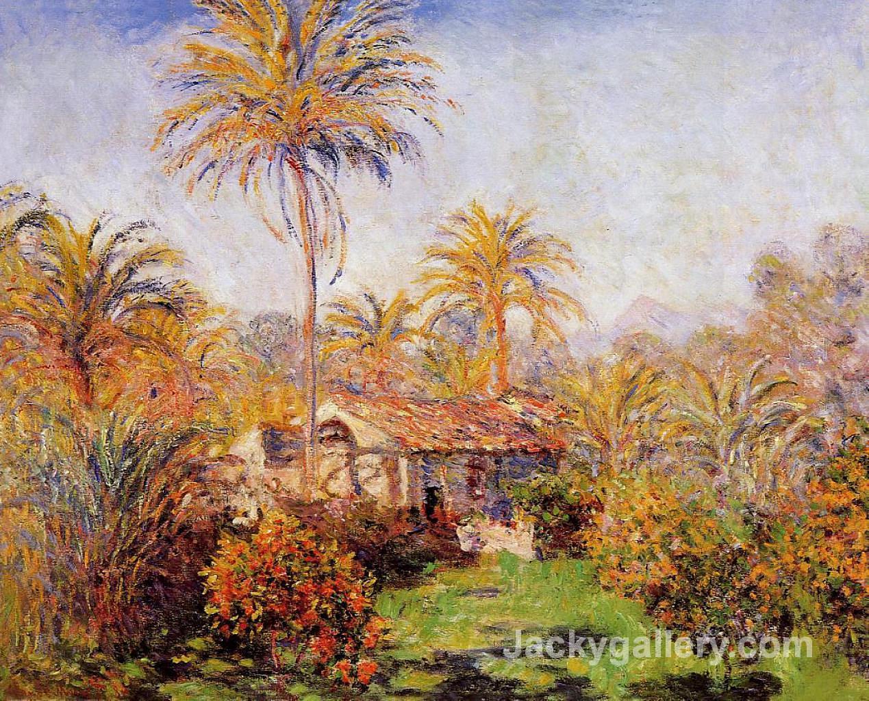 Small Country Farm in Bordighera by Claude Monet paintings reproduction